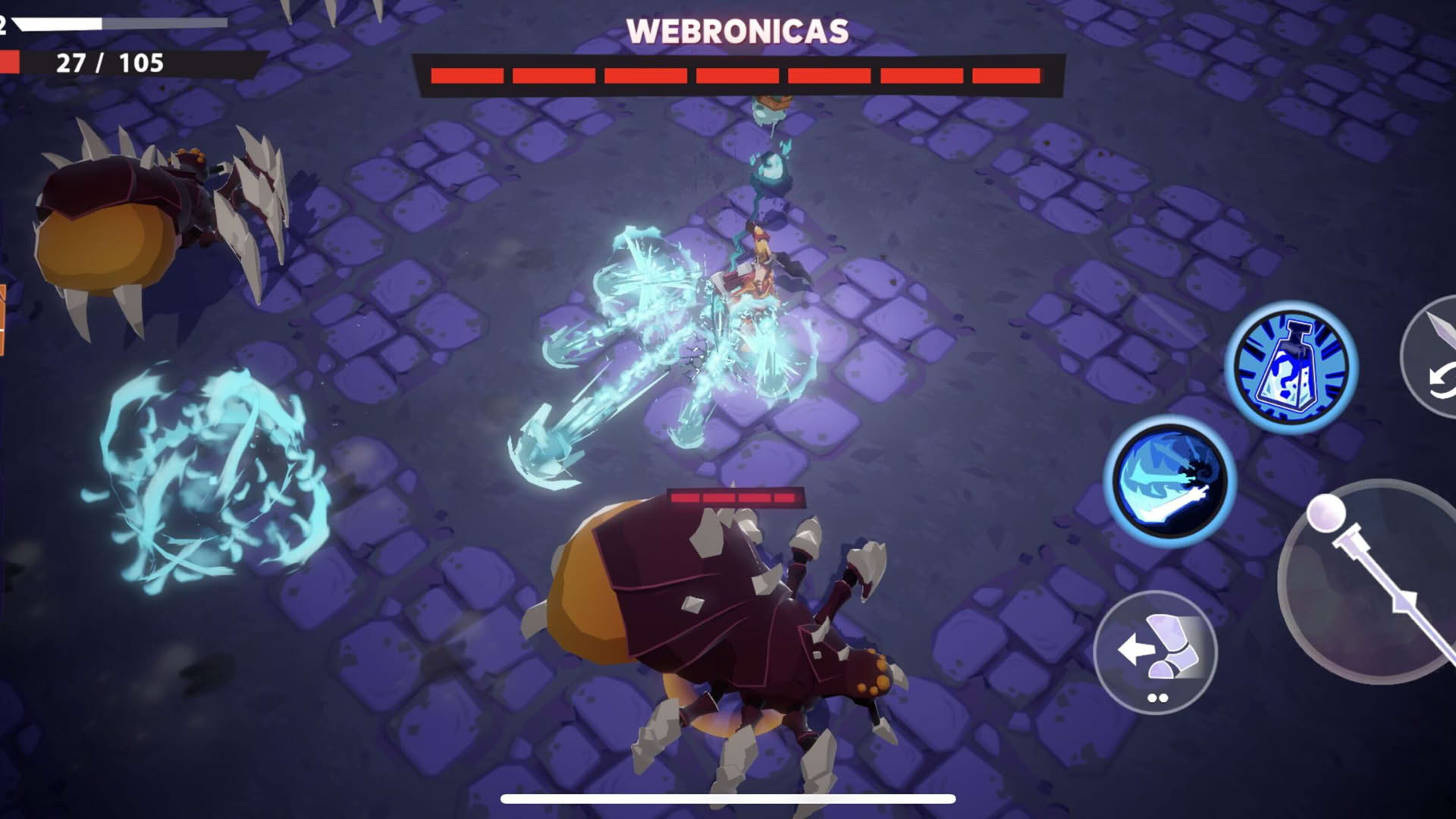 Screenshot for Mighty Quest: Rogue Palace
