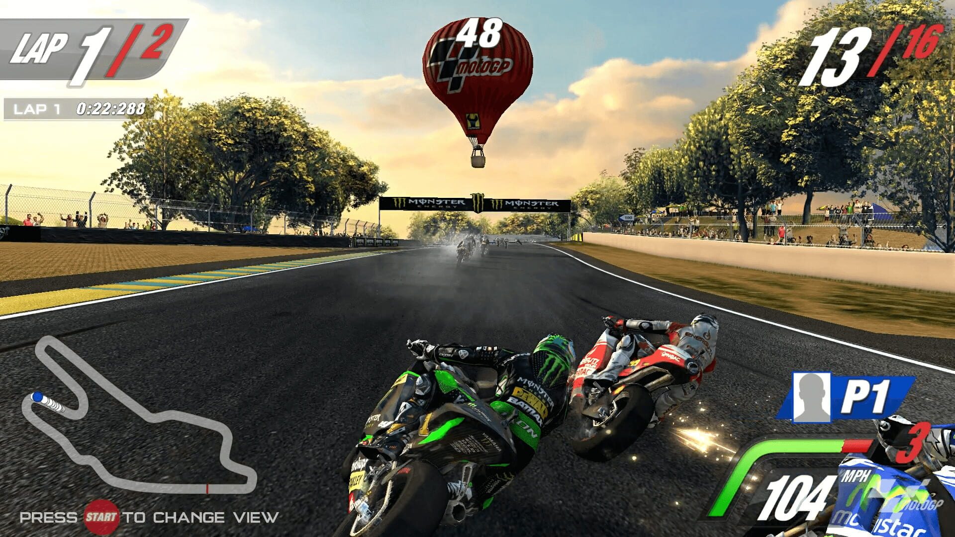 Screenshot for MotoGP Arcade