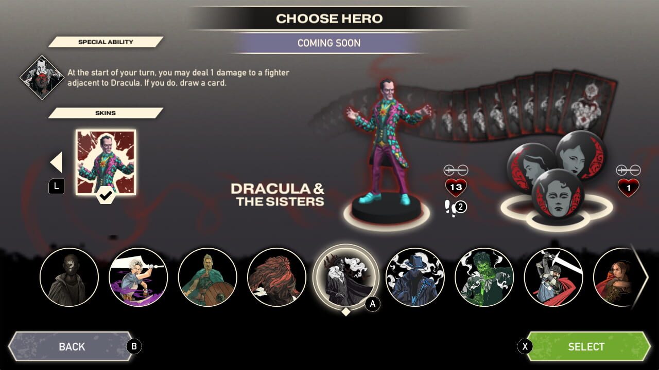 Screenshot for Unmatched: Digital Edition - Dracula