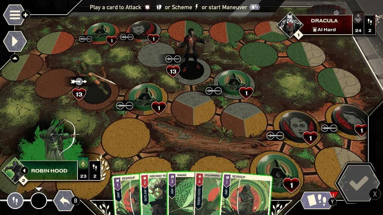 Screenshot for Unmatched: Digital Edition - Sherwood Forest