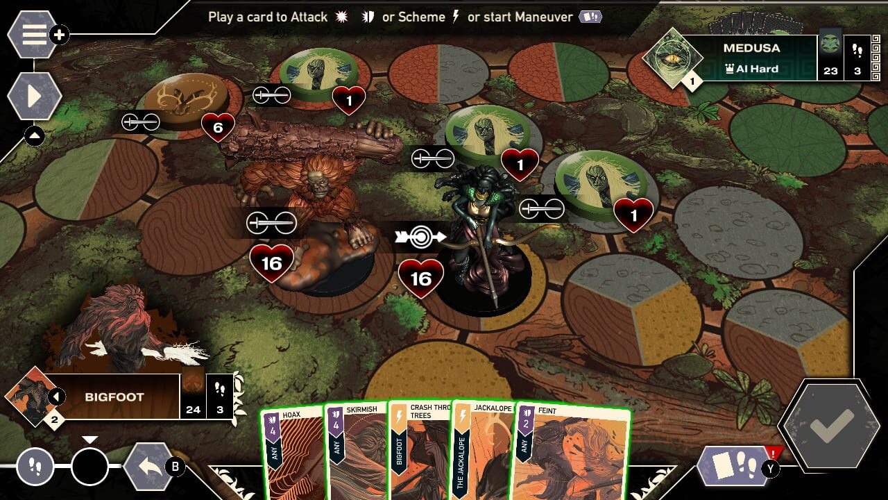 Screenshot for Unmatched: Digital Edition - Sherwood Forest