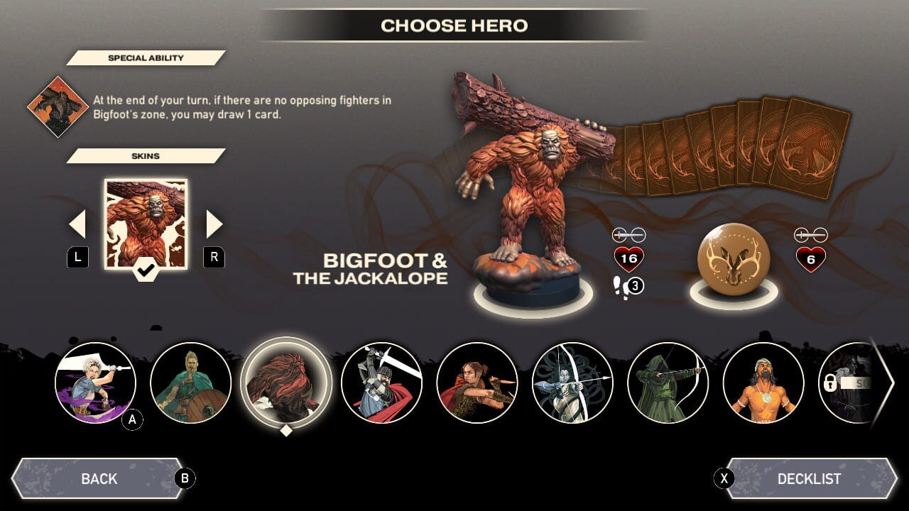 Screenshot for Unmatched: Digital Edition - Bigfoot