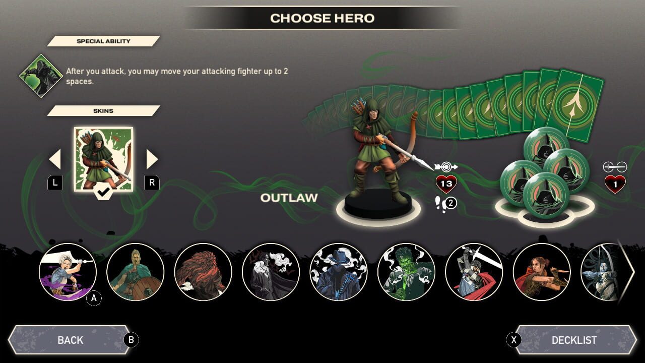Screenshot for Unmatched: Digital Edition - Robin Hood