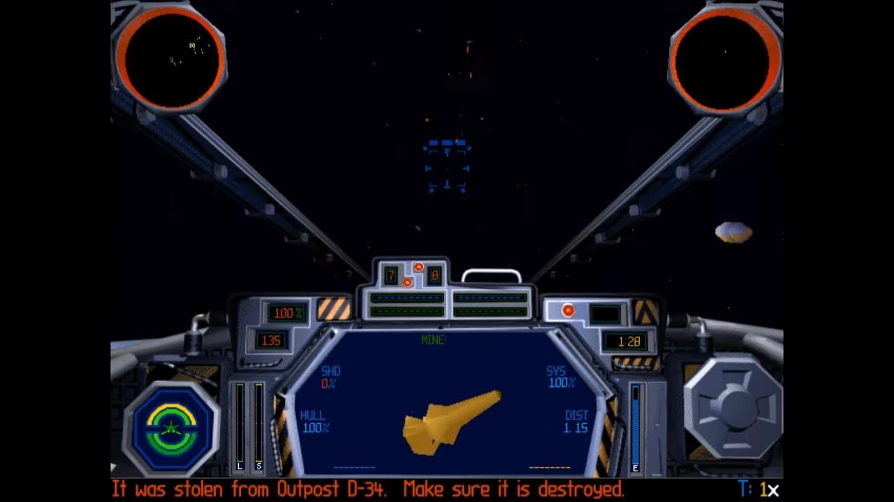 Screenshot for Star Wars: TIE Fighter