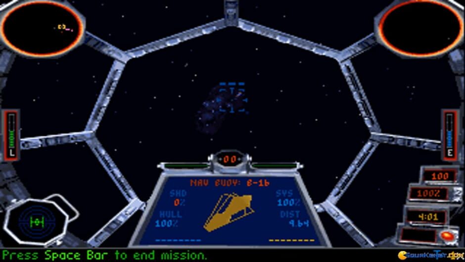 Screenshot for Star Wars: TIE Fighter - Defender of the Empire