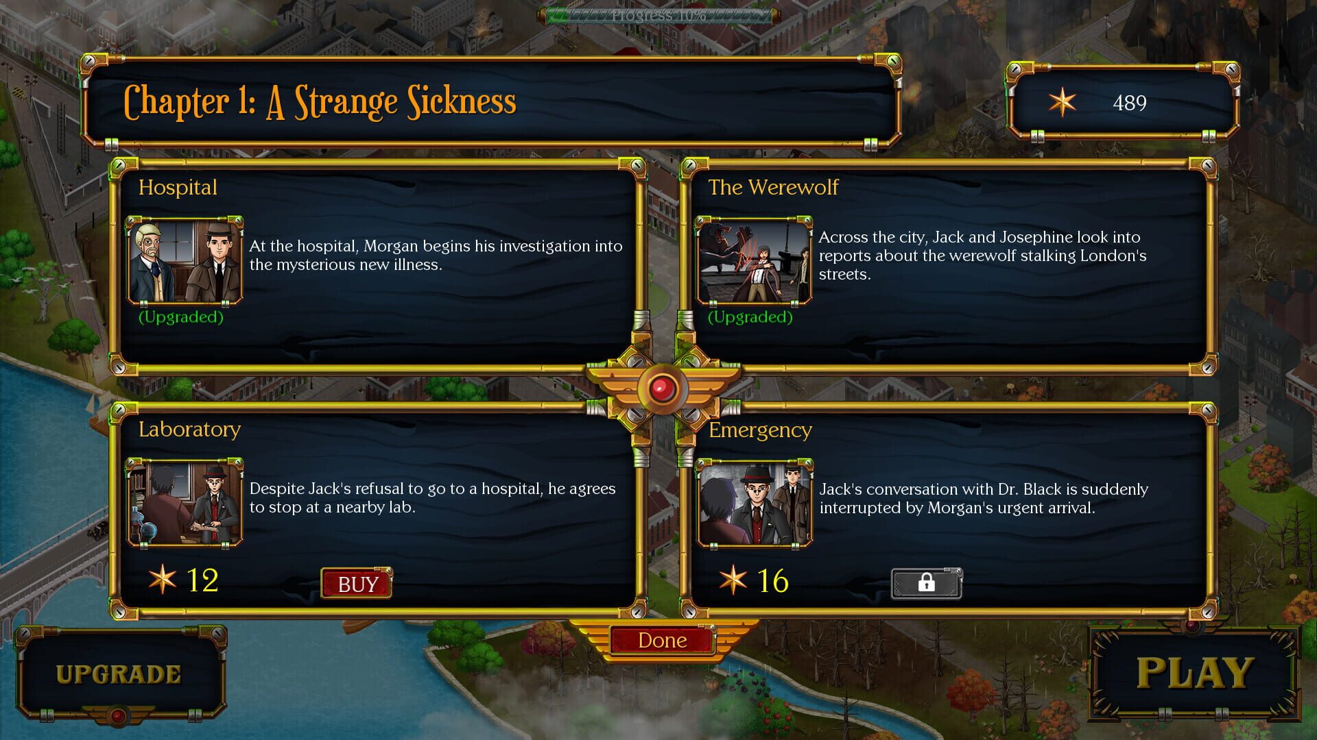 Screenshot for Gaslamp Cases 5: The Dreadful City
