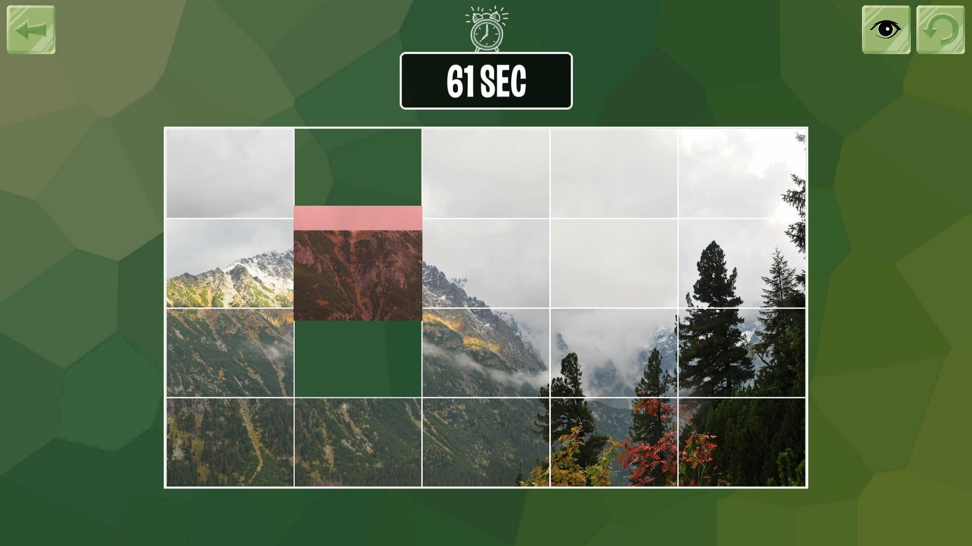 Screenshot for Easy puzzle: Landscape