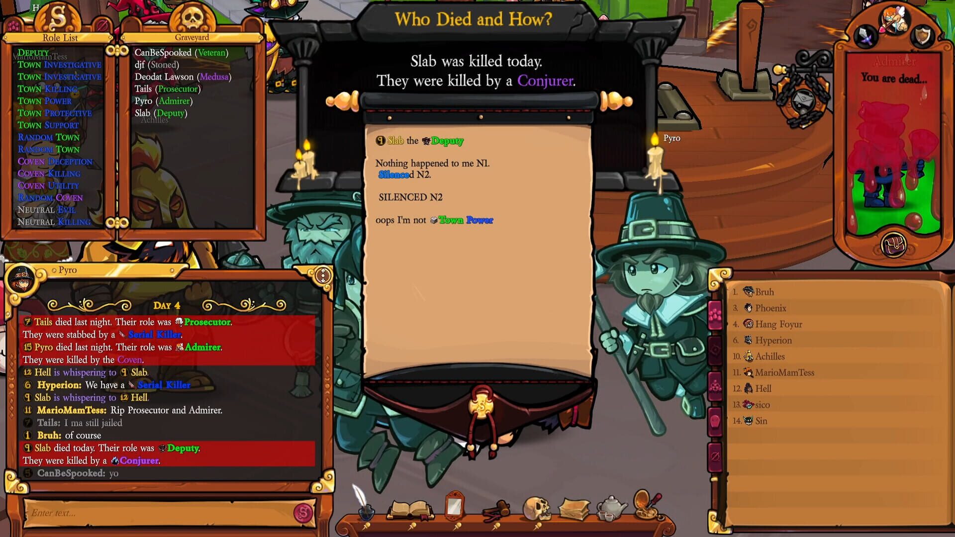Screenshot for Town of Salem 2