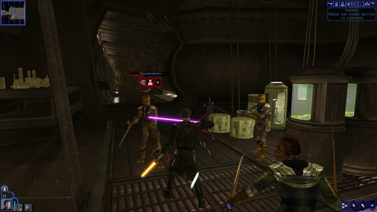 Screenshot for Star Wars: Knights of the Old Republic - Yavin Station