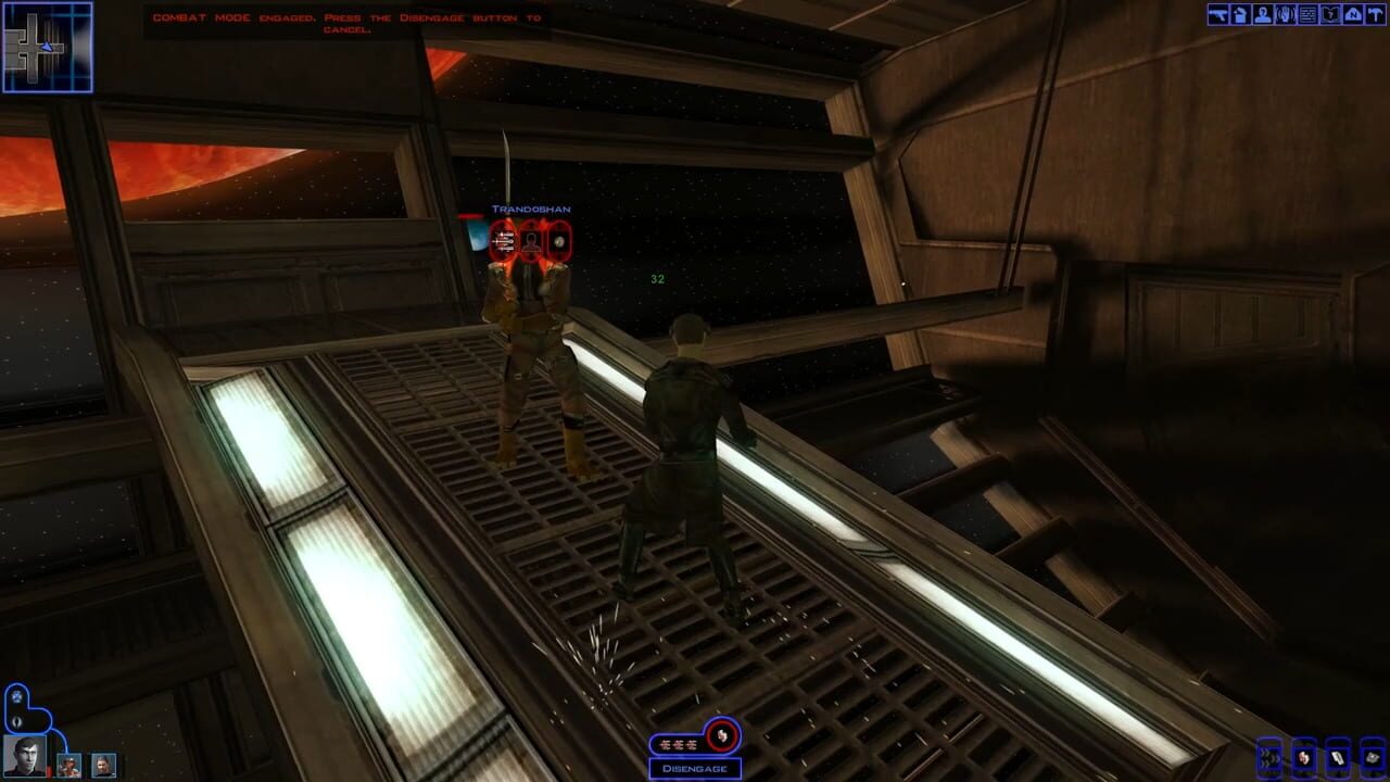 Screenshot for Star Wars: Knights of the Old Republic - Yavin Station