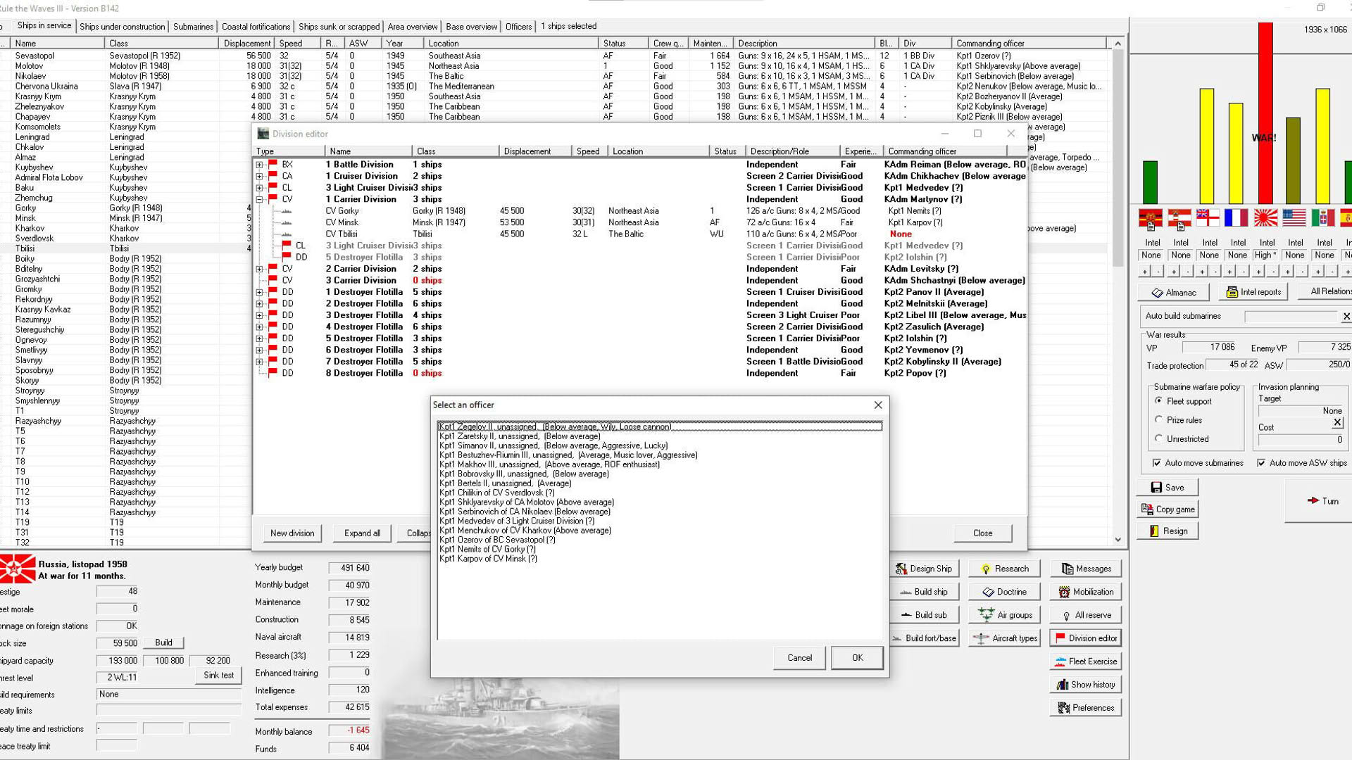 Screenshot for Rule the Waves 3