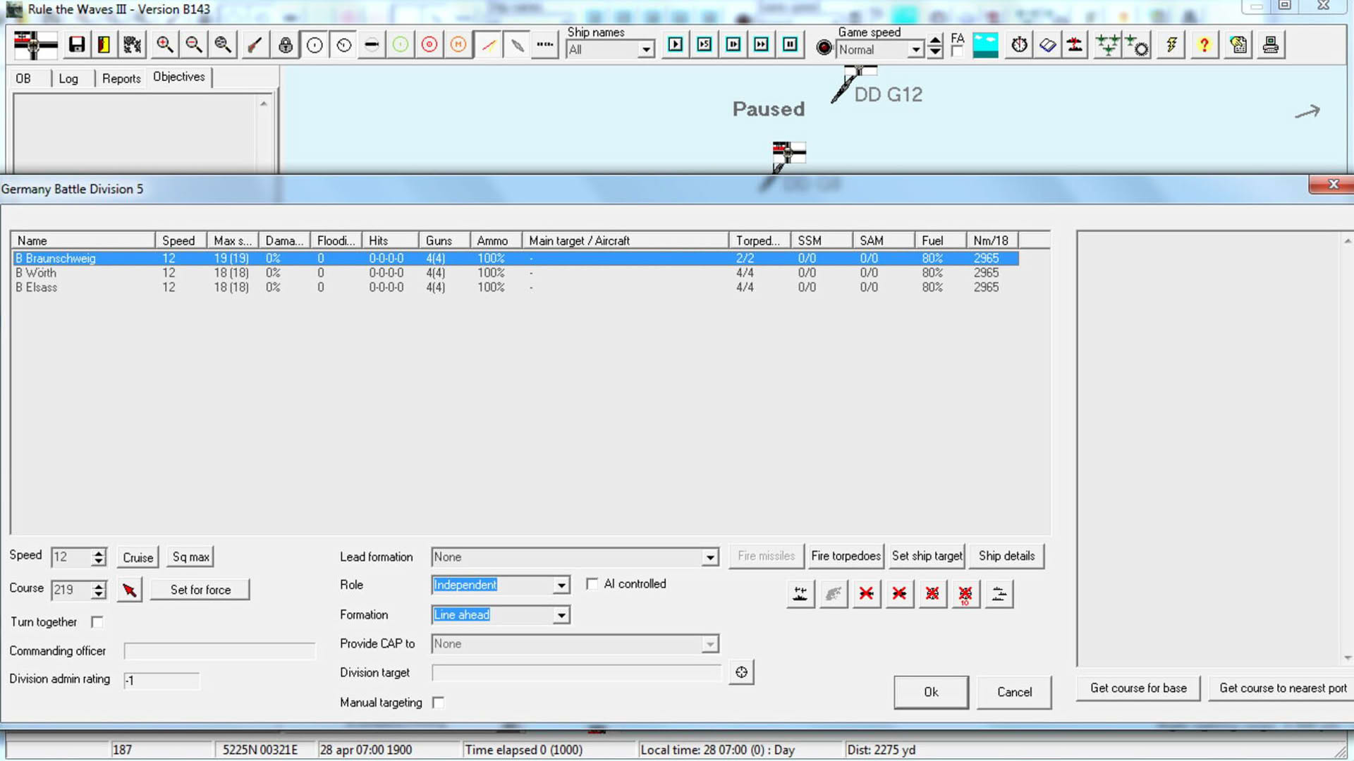 Screenshot for Rule the Waves 3
