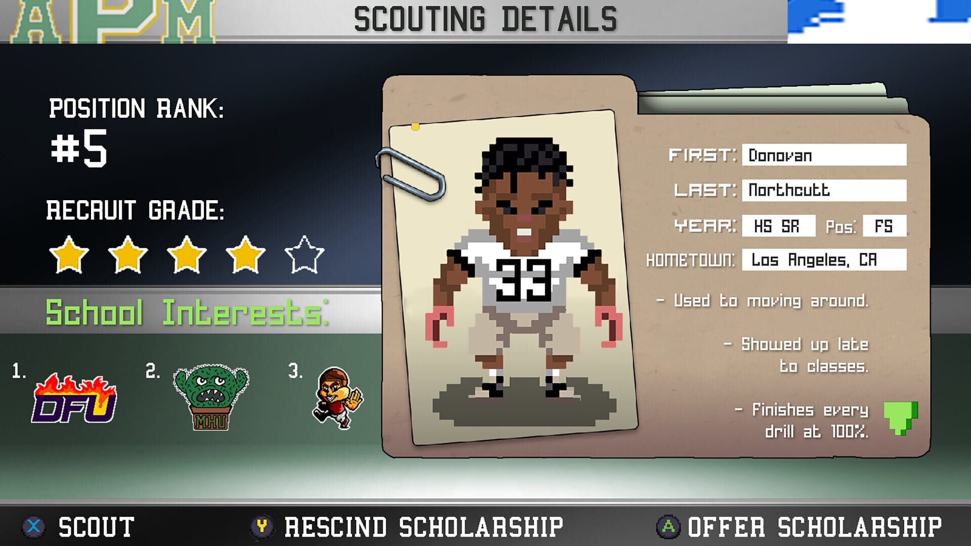 Screenshot for College Bowl
