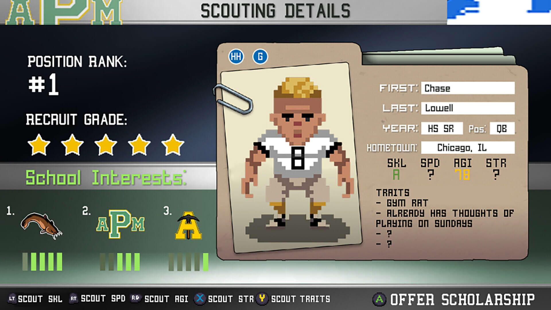 Screenshot for College Bowl