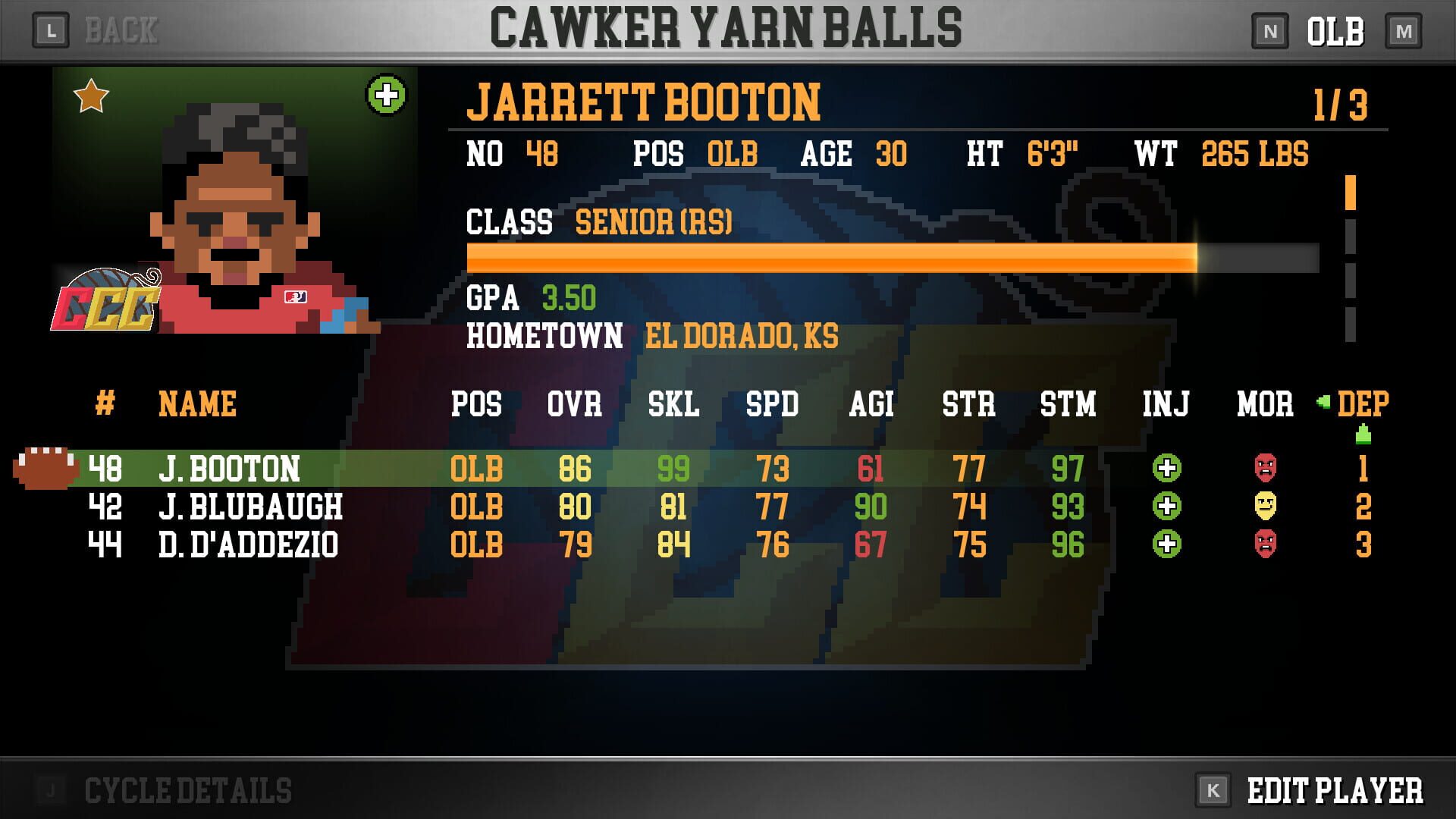 Screenshot for College Bowl