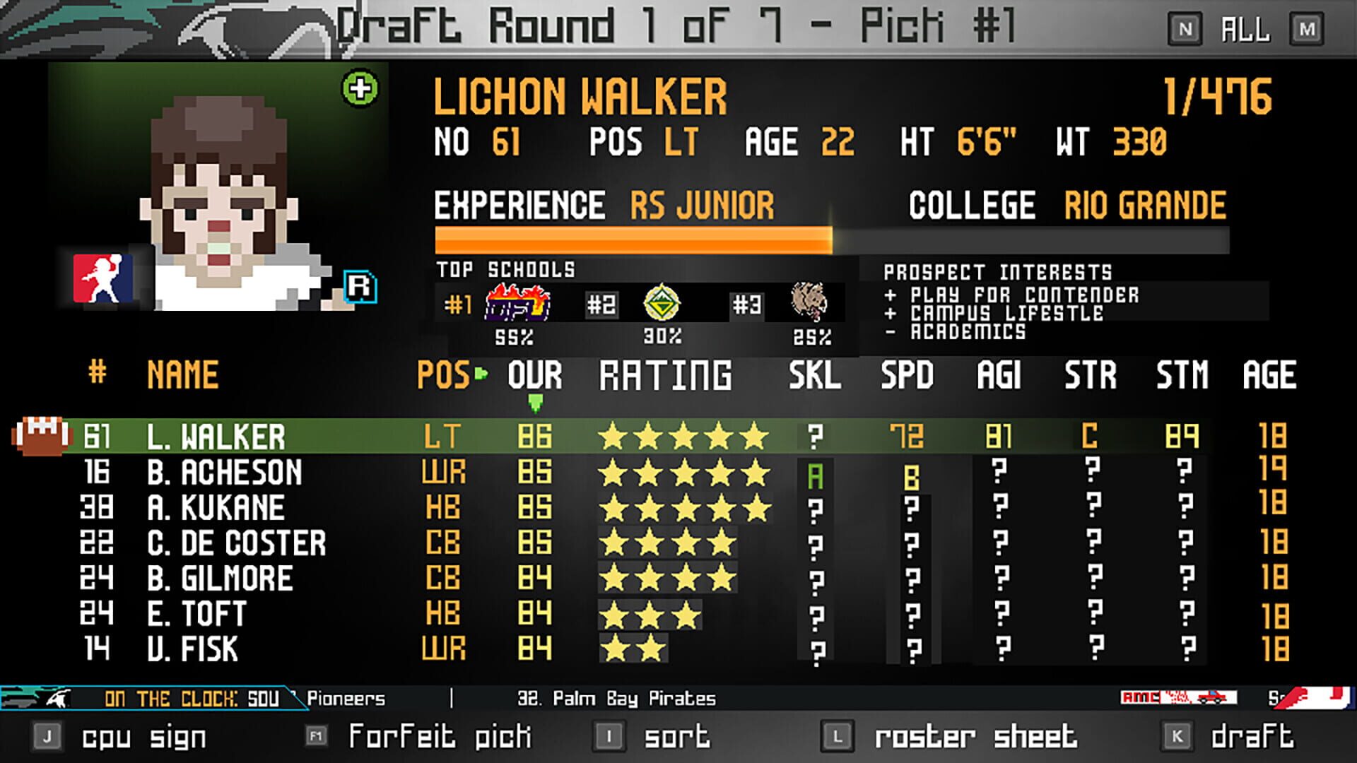 Screenshot for College Bowl