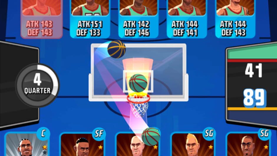 Screenshot for Rival Stars Basketball
