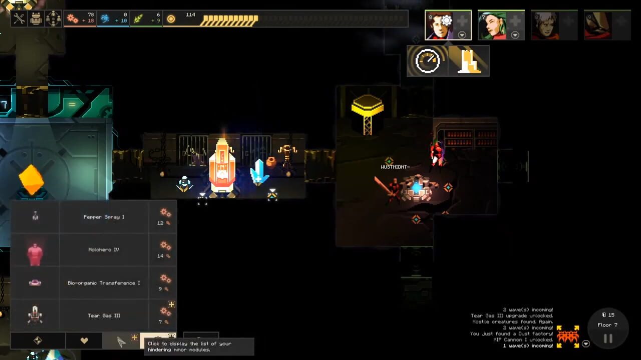 Screenshot for Dungeon of the Endless