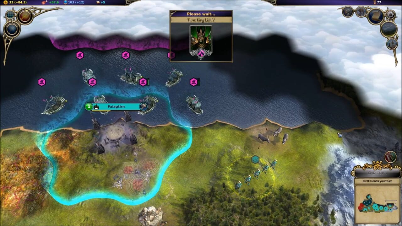 Screenshot for Warlock: Master of the Arcane