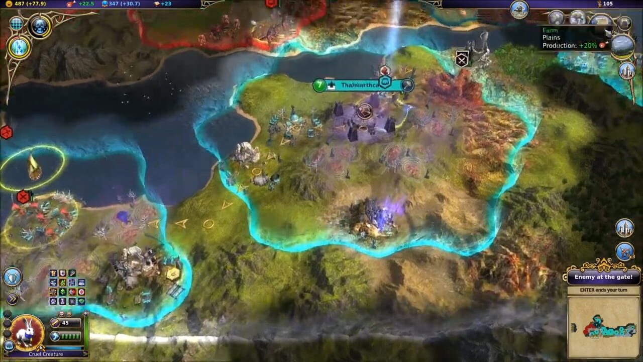 Screenshot for Warlock: Master of the Arcane