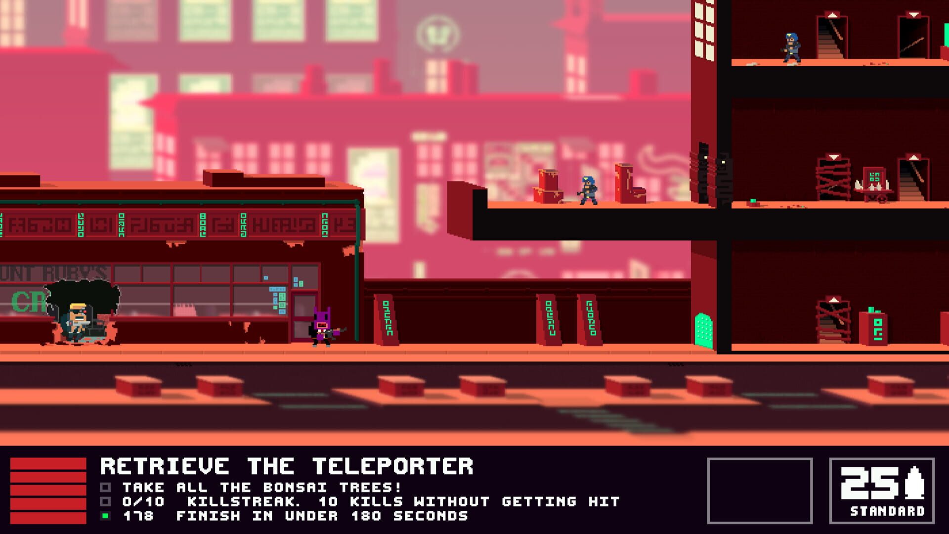 Screenshot for Not a Hero - Me, Myself & Bunnylord