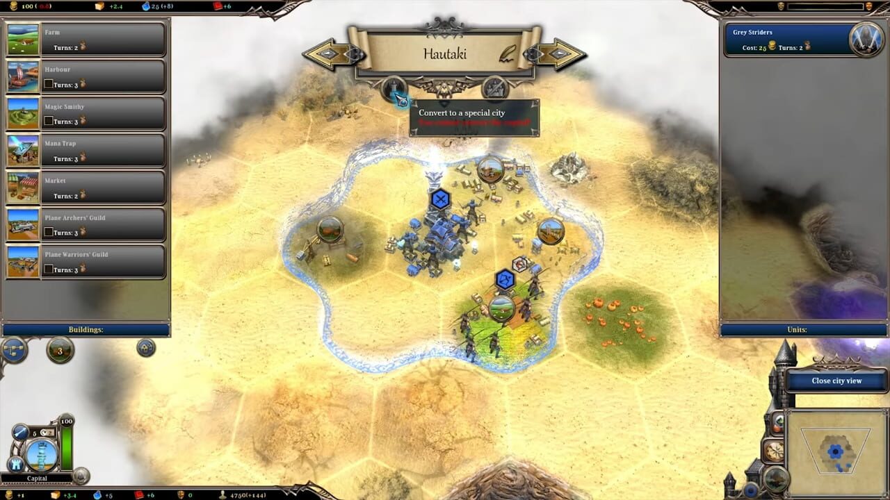 Screenshot for Warlock II: The Exiled