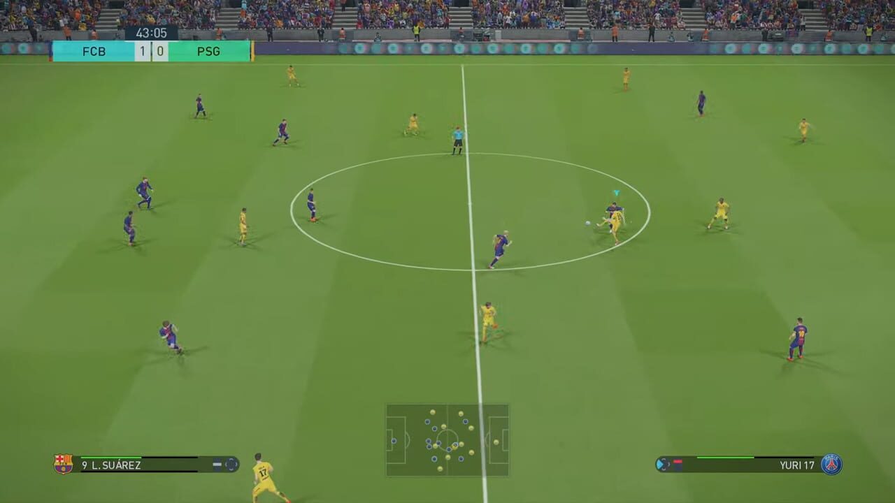 Screenshot for Pro Evolution Soccer 2018