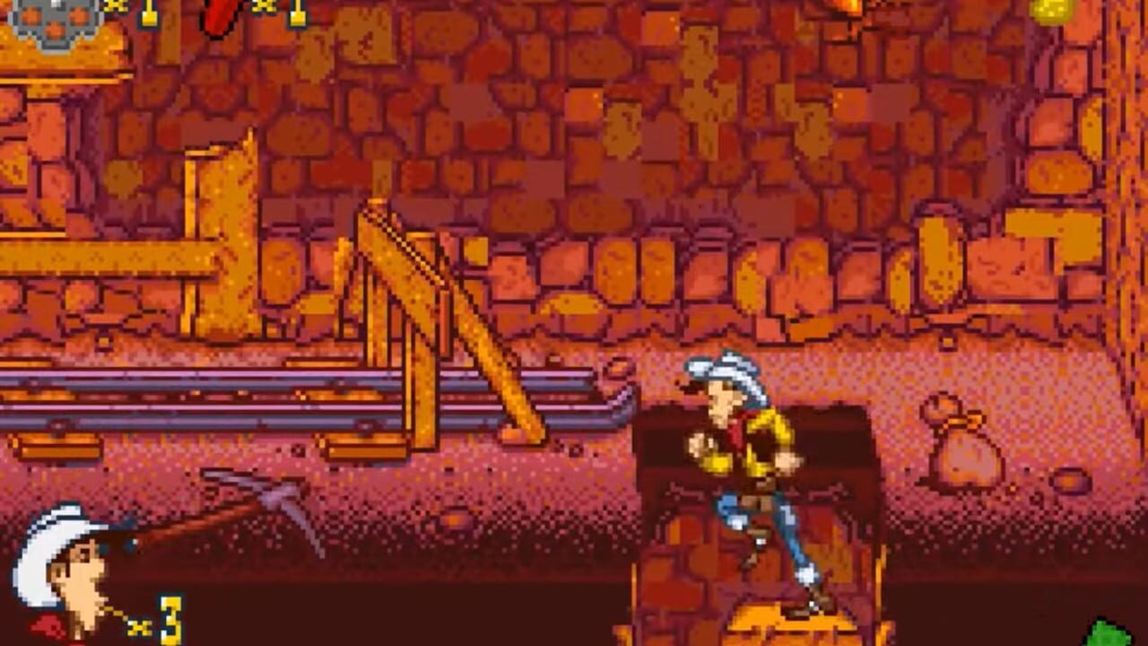 Screenshot for Lucky Luke: Wanted!
