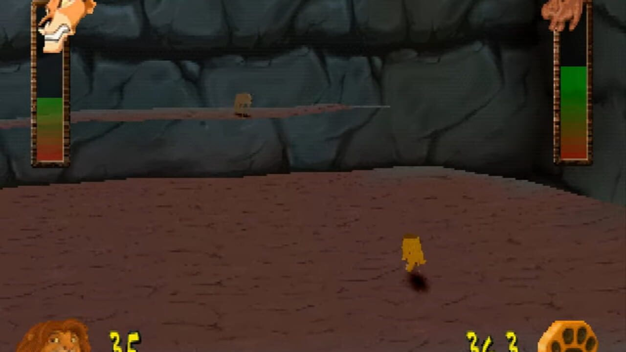 Screenshot for Disney's The Lion King: Simba's Mighty Adventure