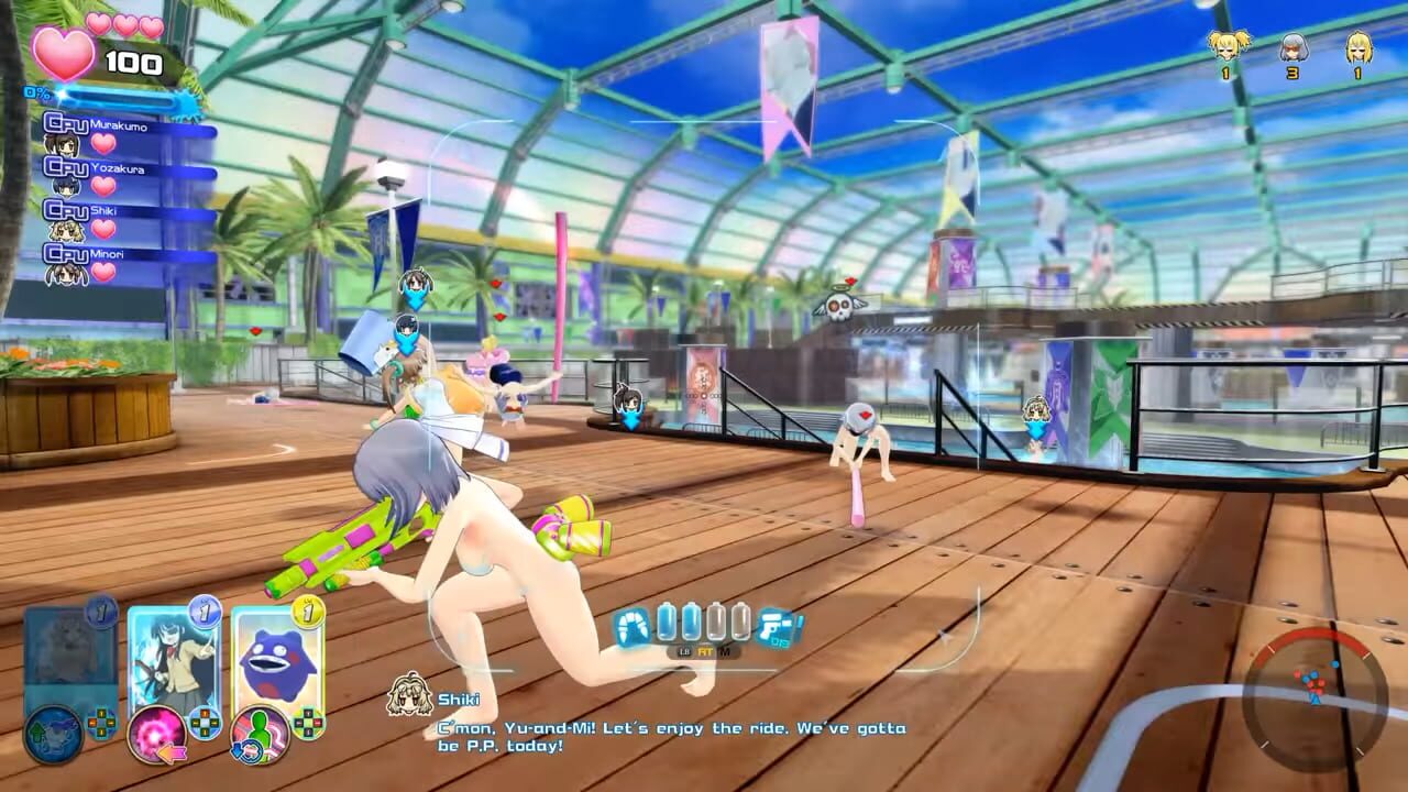 Screenshot for Senran Kagura: Peach Beach Splash