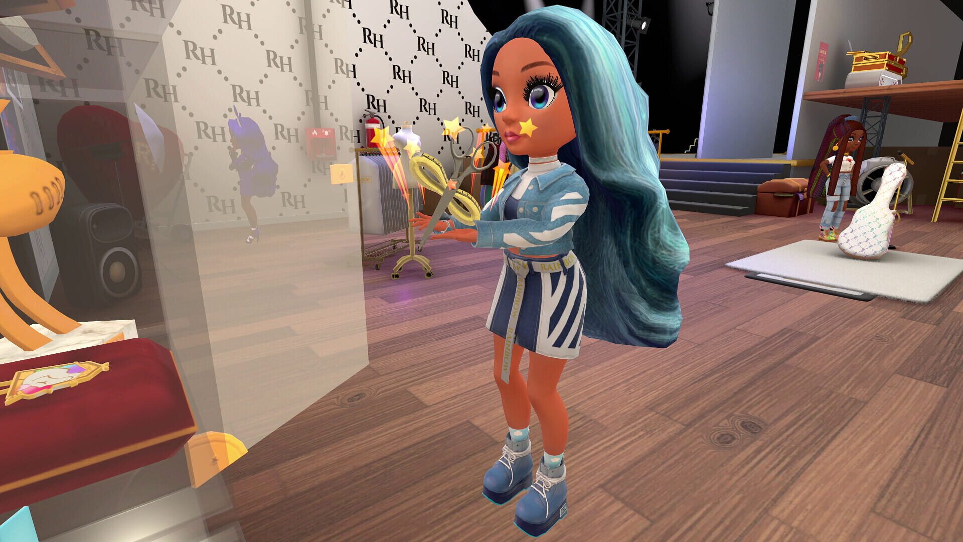 Screenshot for Rainbow High: Runway Rush