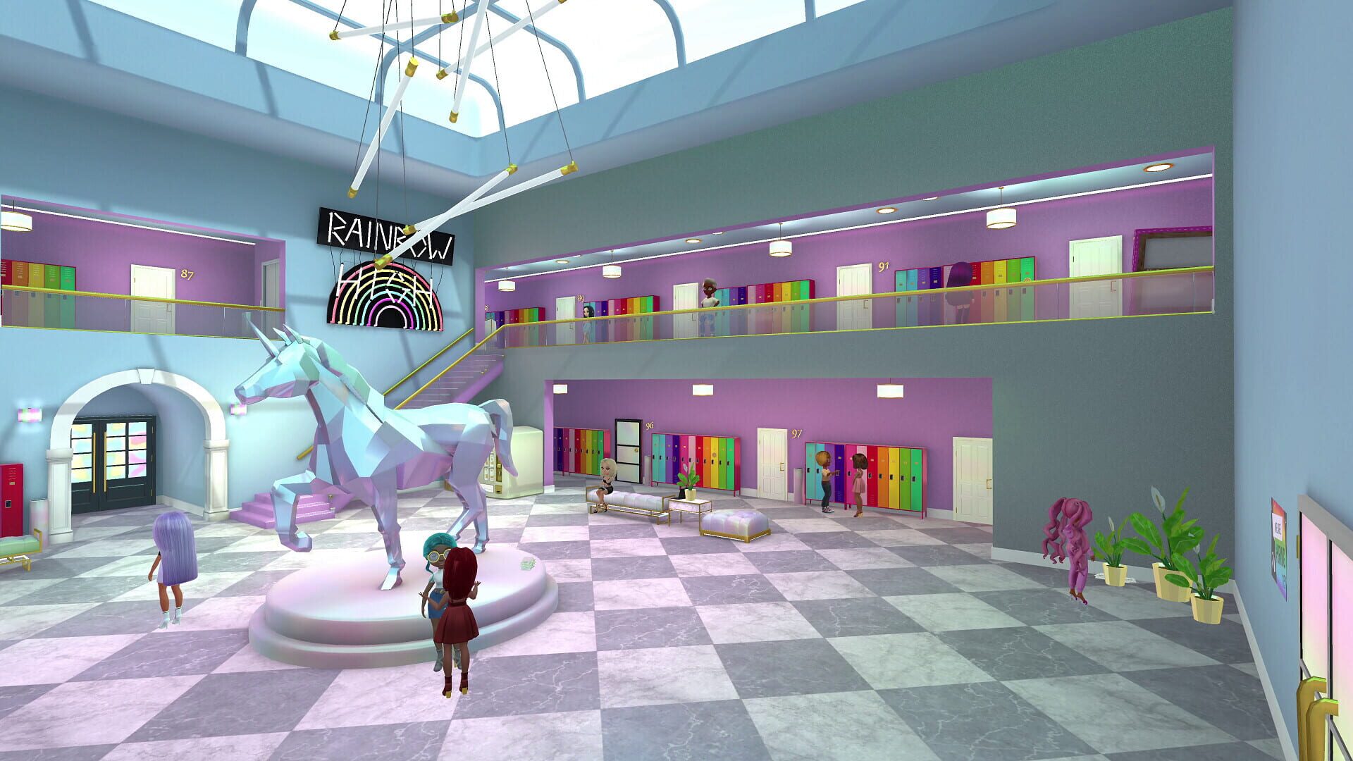 Screenshot for Rainbow High: Runway Rush