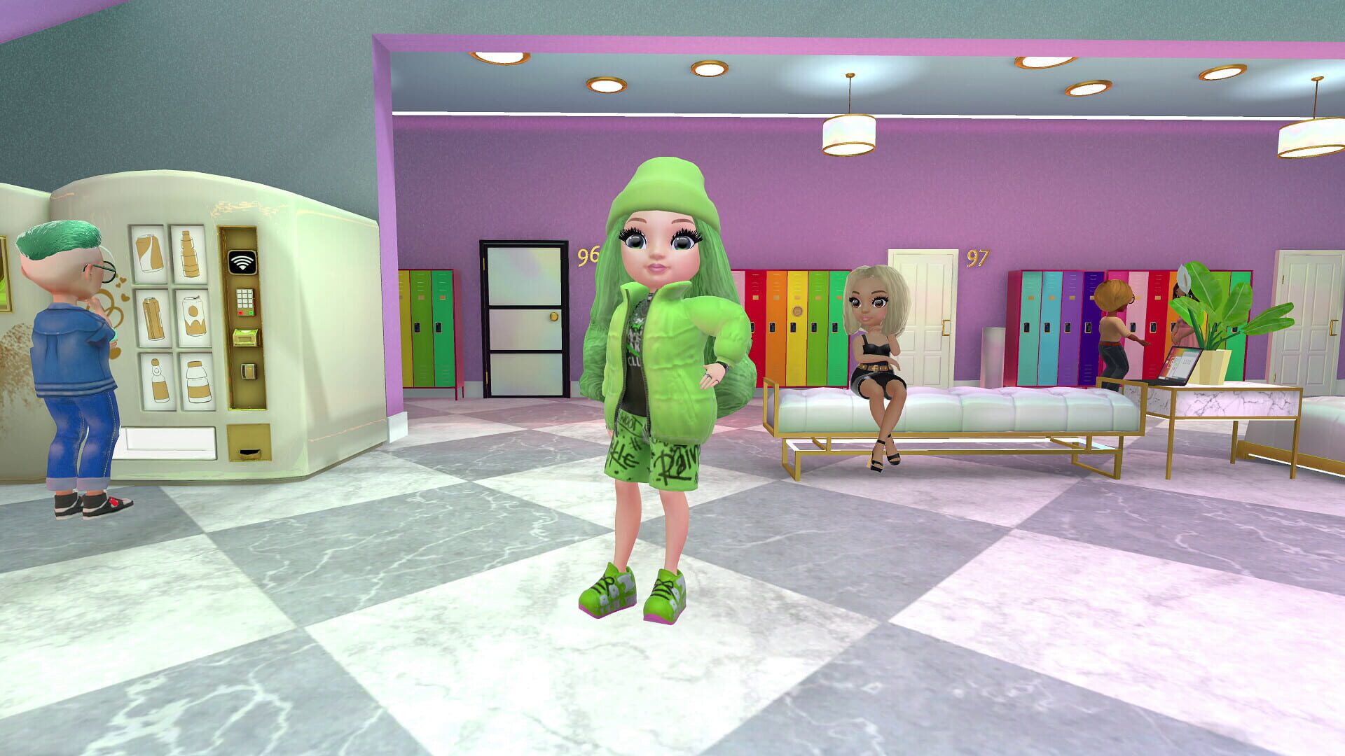 Screenshot for Rainbow High: Runway Rush