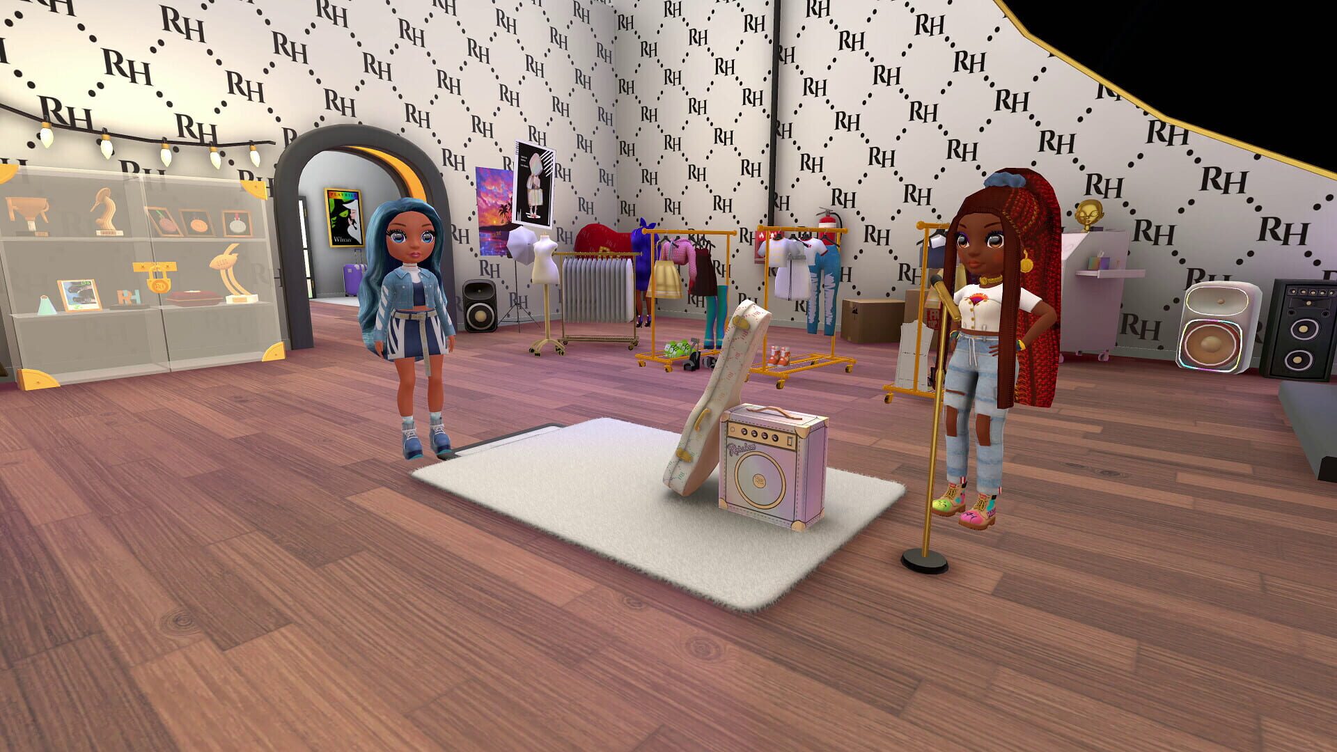 Screenshot for Rainbow High: Runway Rush