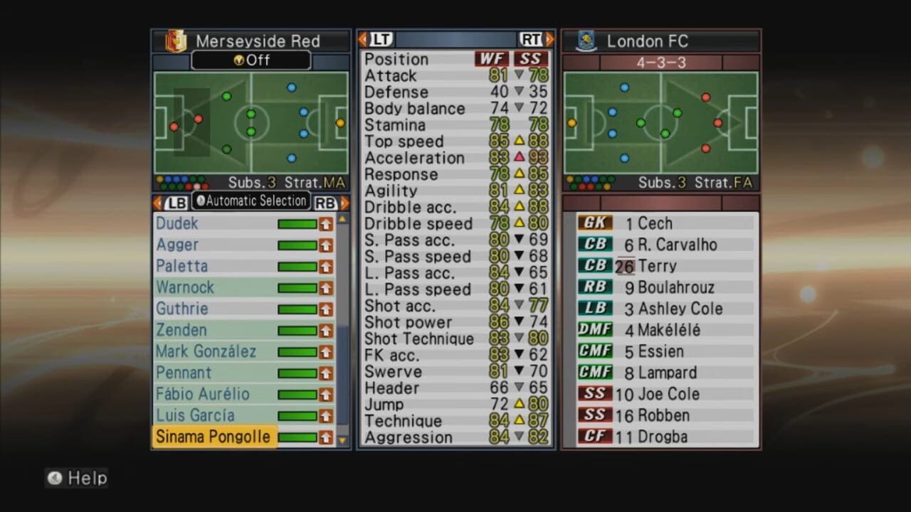 Screenshot for Winning Eleven: Pro Evolution Soccer 2007
