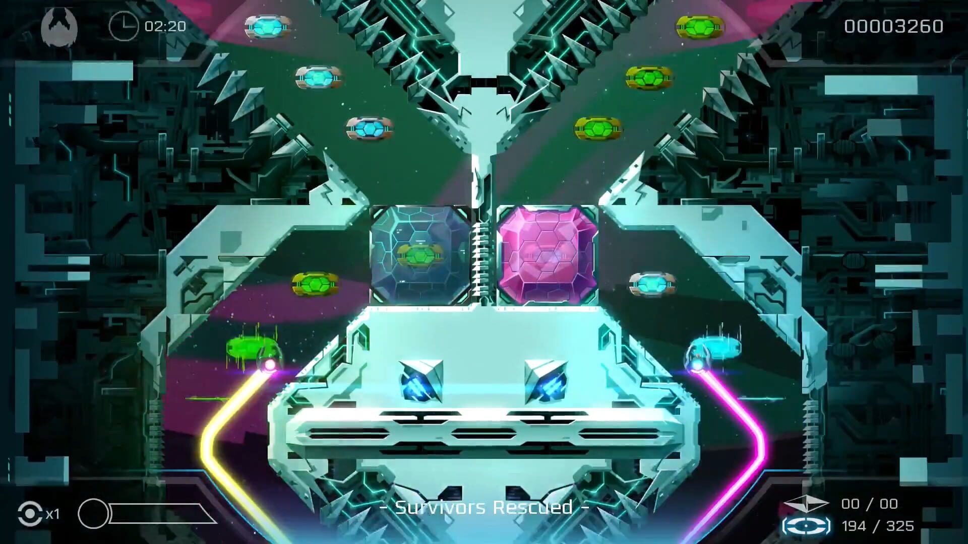 Screenshot for Velocity 2X: Dual Core DLC Pack