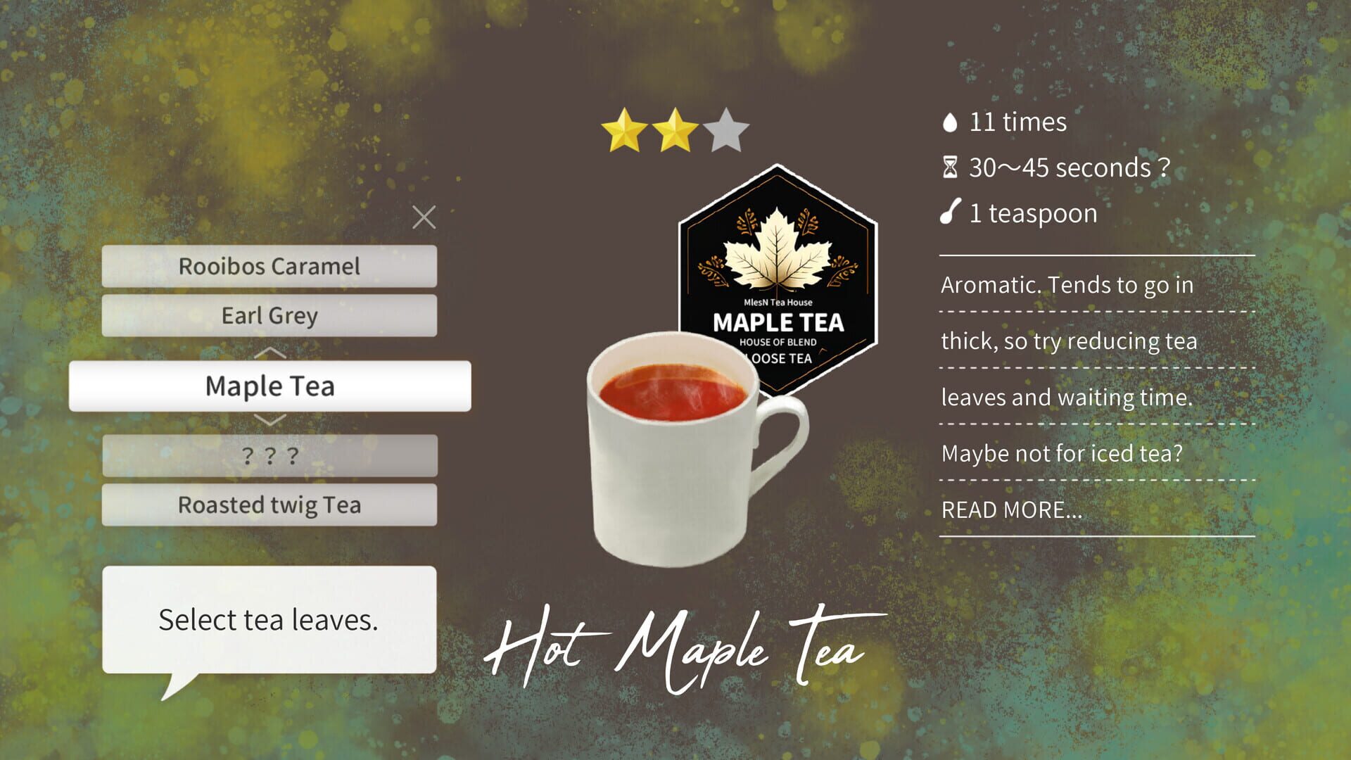 Screenshot for LoveSoTea