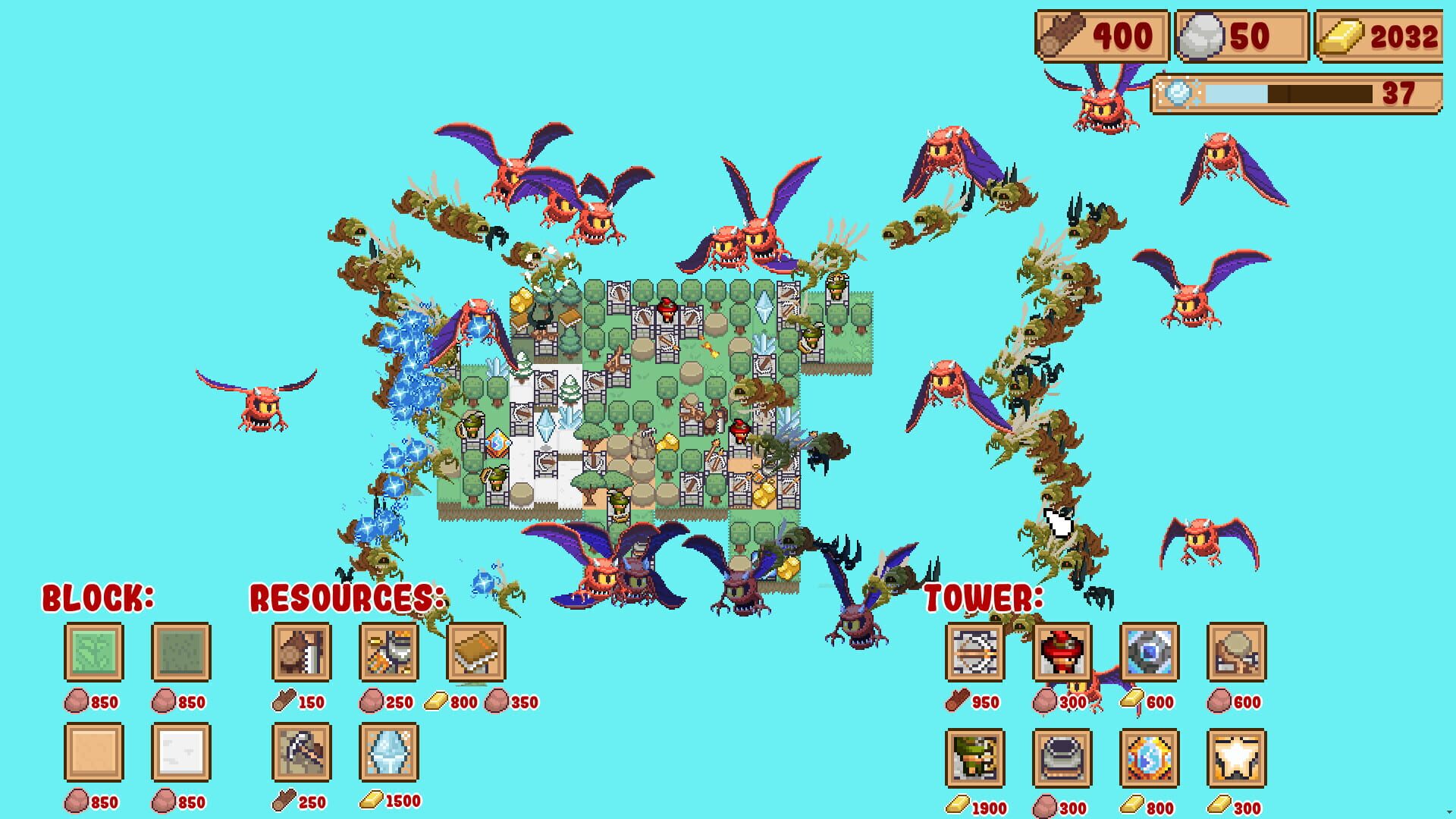 Screenshot for Block Tower TD