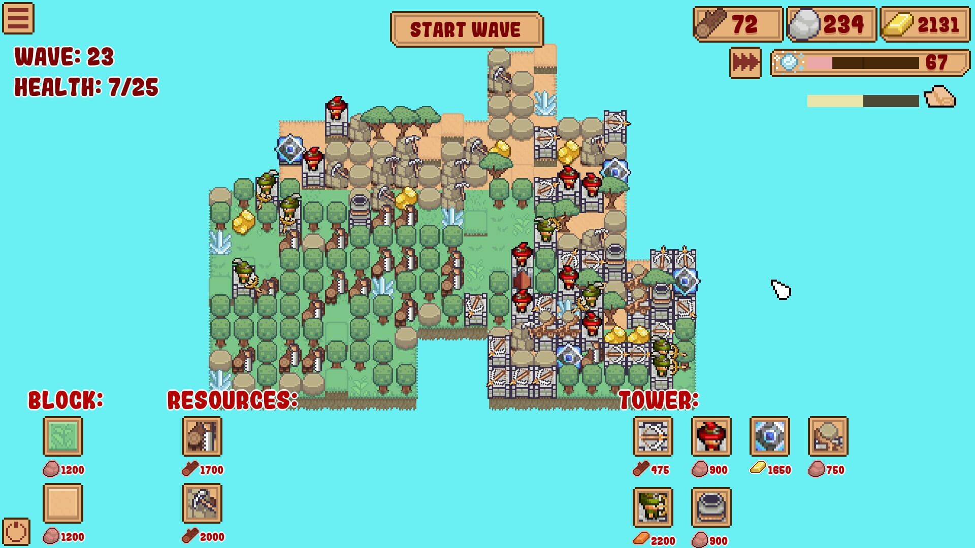 Screenshot for Block Tower TD