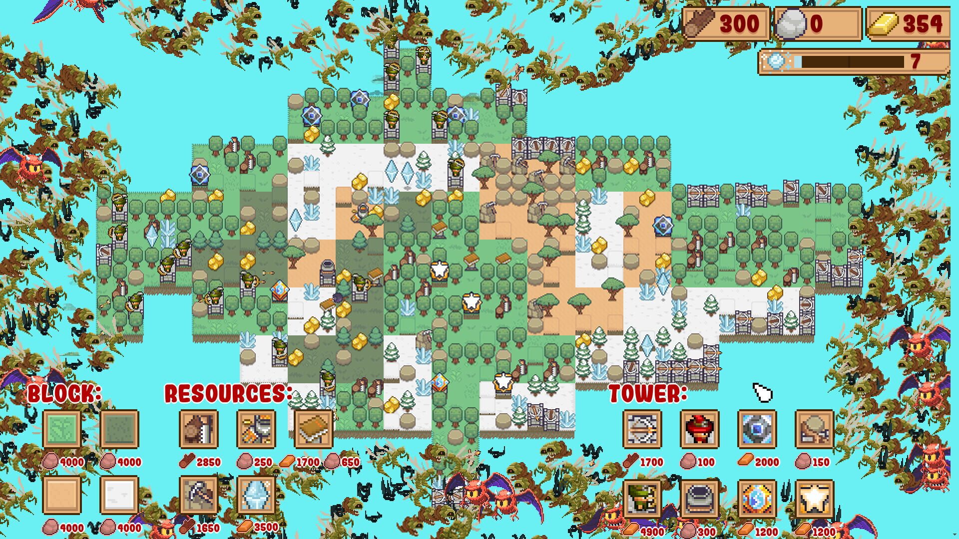 Screenshot for Block Tower TD