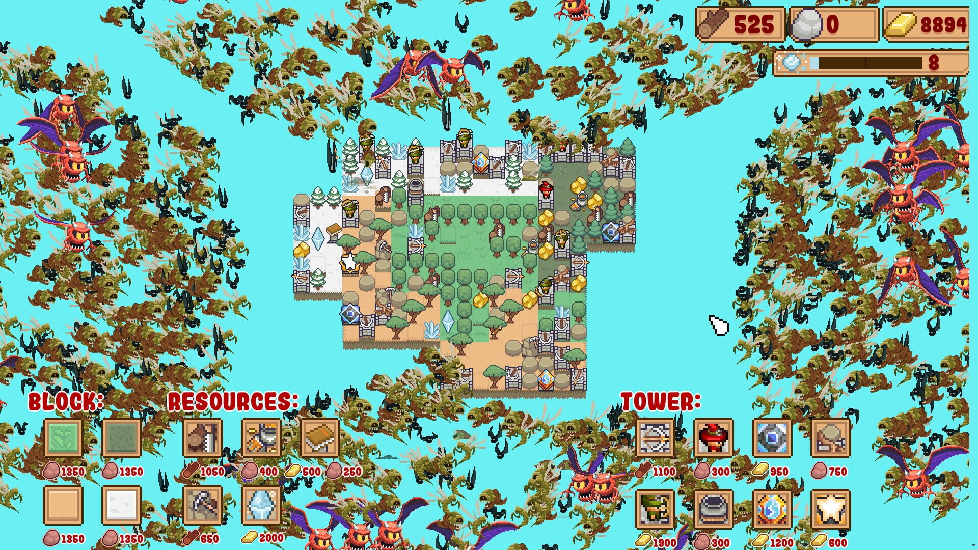 Screenshot for Block Tower TD