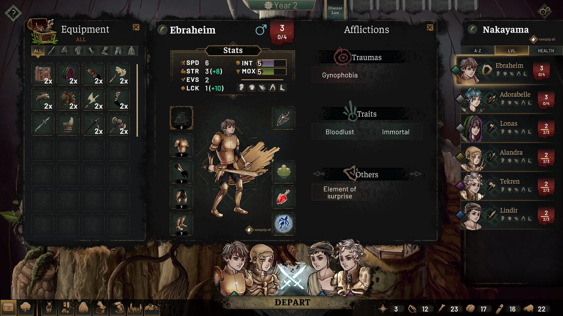 Screenshot for Tarnished Blood
