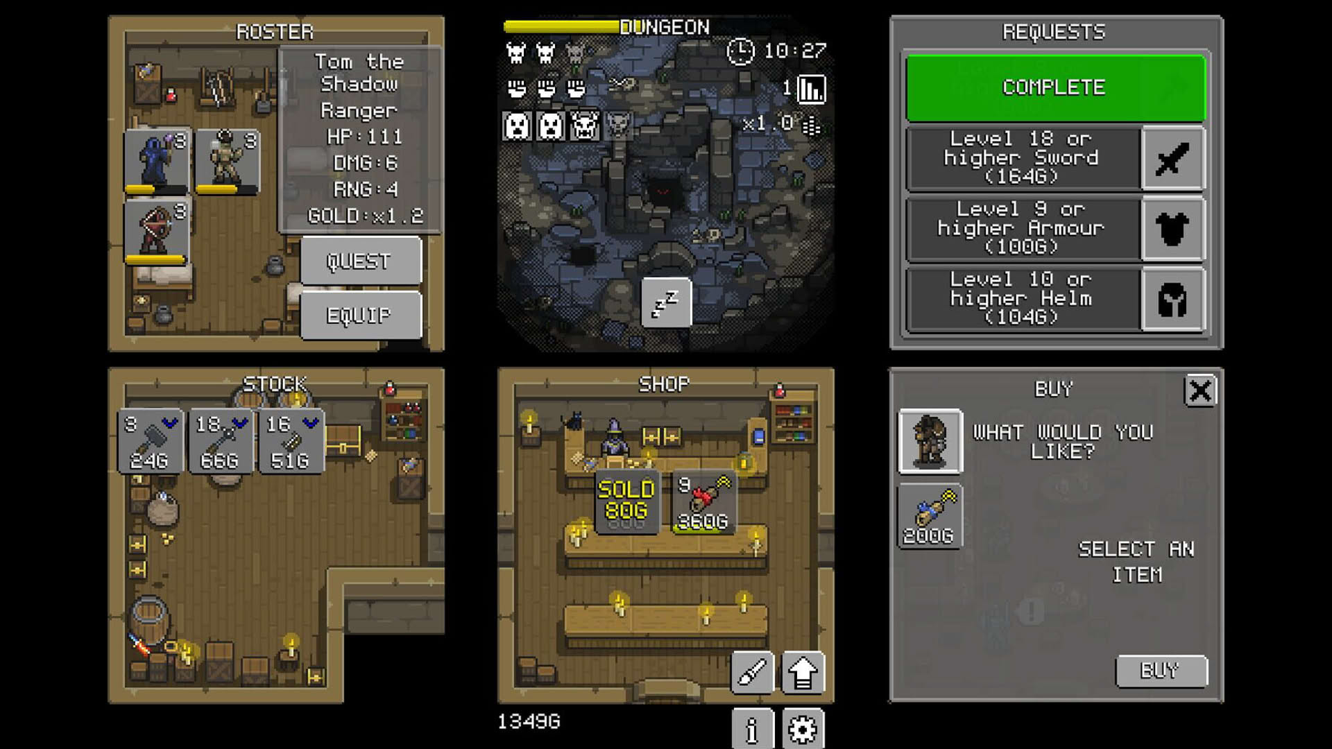 Screenshot for Dungeon Merchant