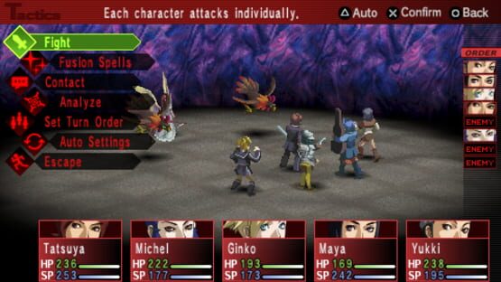 Screenshot for Shin Megami Tensei: Persona 2 - Innocent Sin