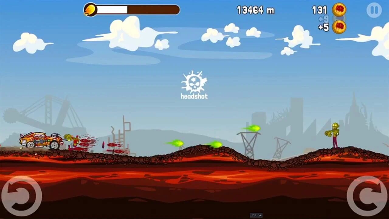 Screenshot for Zombie Road Trip