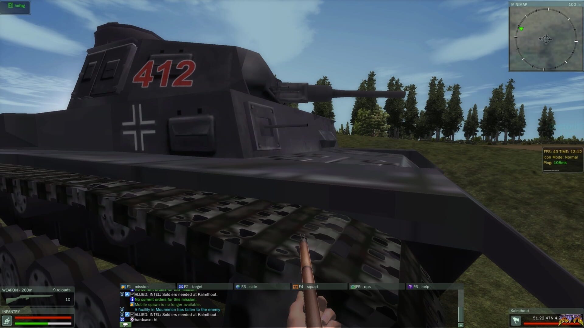 Screenshot for WWII Online