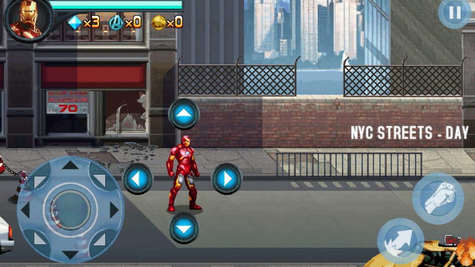 Screenshot for The Avengers: The Mobile Game