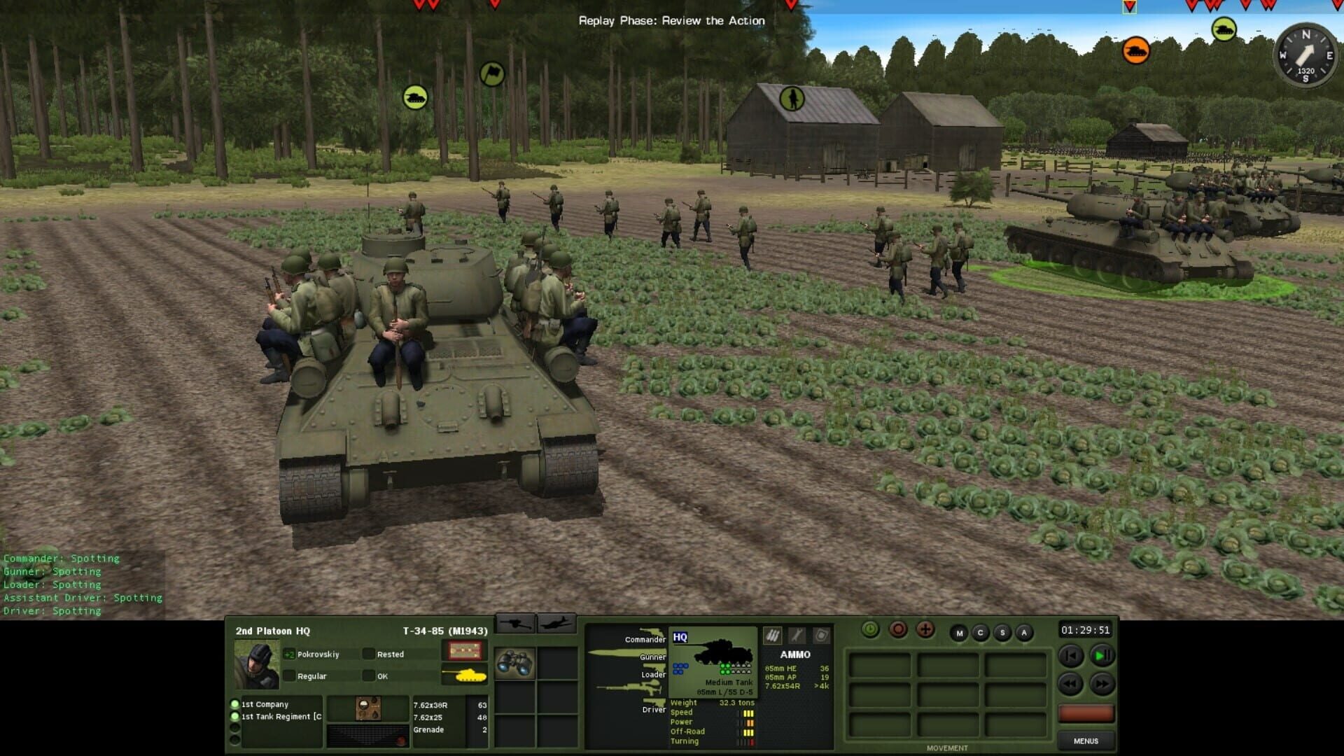 Screenshot for Combat Mission: Red Thunder