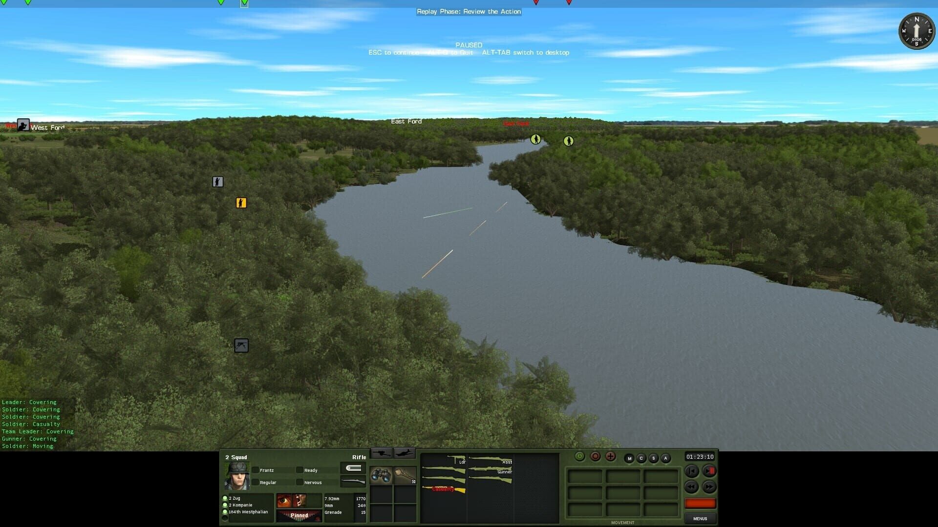 Screenshot for Combat Mission: Red Thunder