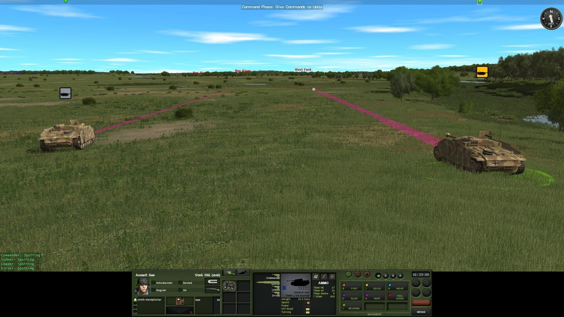 Screenshot for Combat Mission: Red Thunder